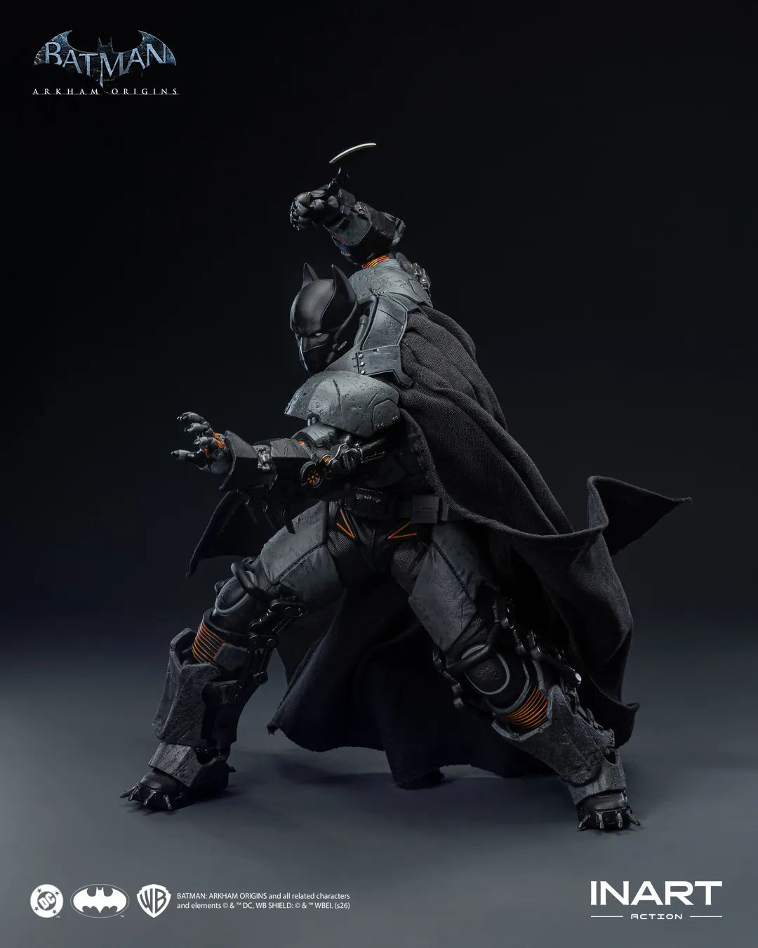 Inart Batman Arkham Origins Batman (xe Suit) 1/12 Action Figure