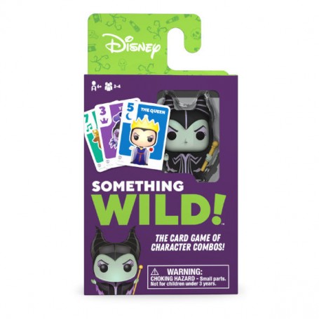 JUEGO DE MESA FUNKO SOMETHING WILD! DISNEY VILLANOS (DE - ES - IT) 51872 - Z POP Toys