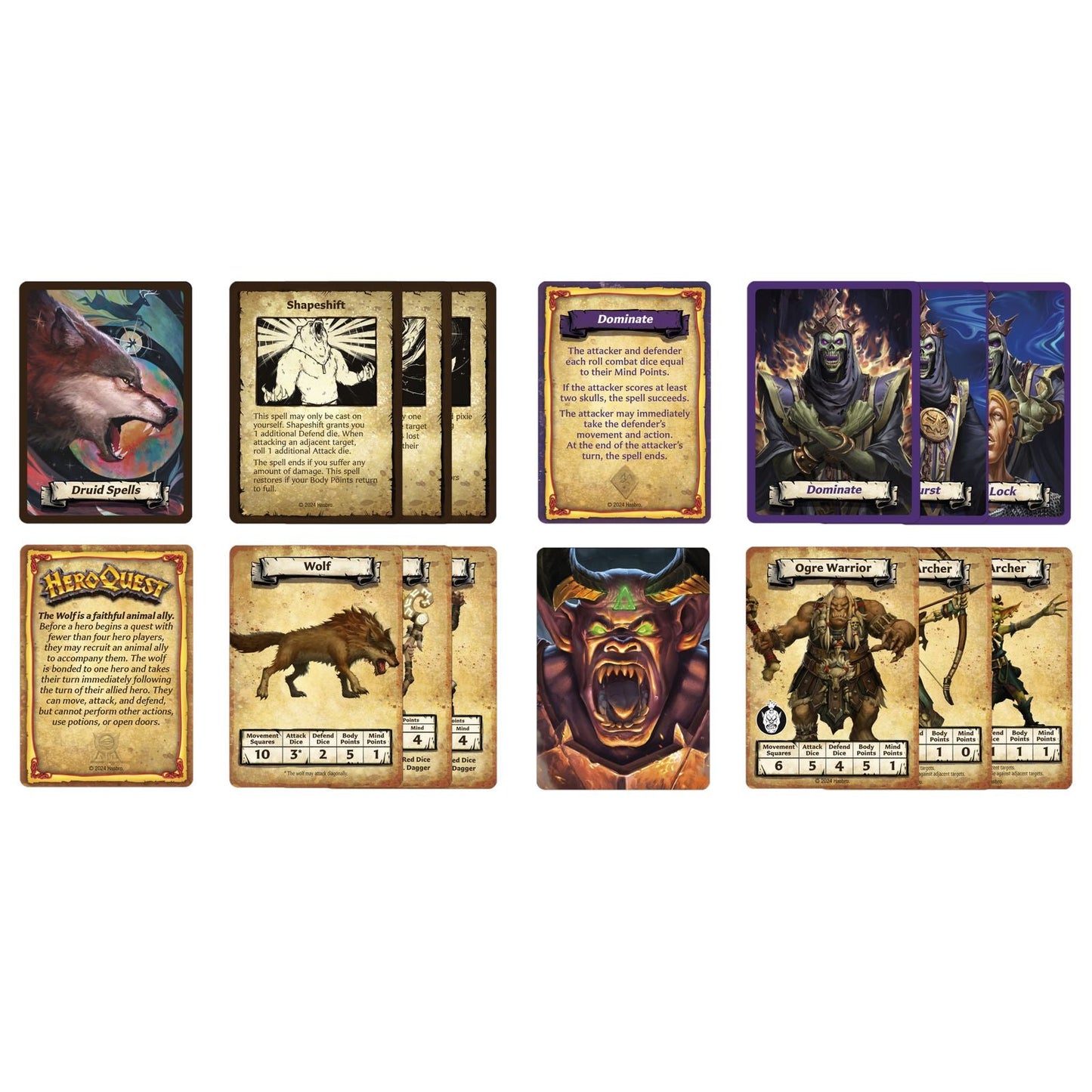 AGAINST THE OGRE HORDE - ENGLISH QUEST PACK FOR HEROQUEST - HASBRO GAMING