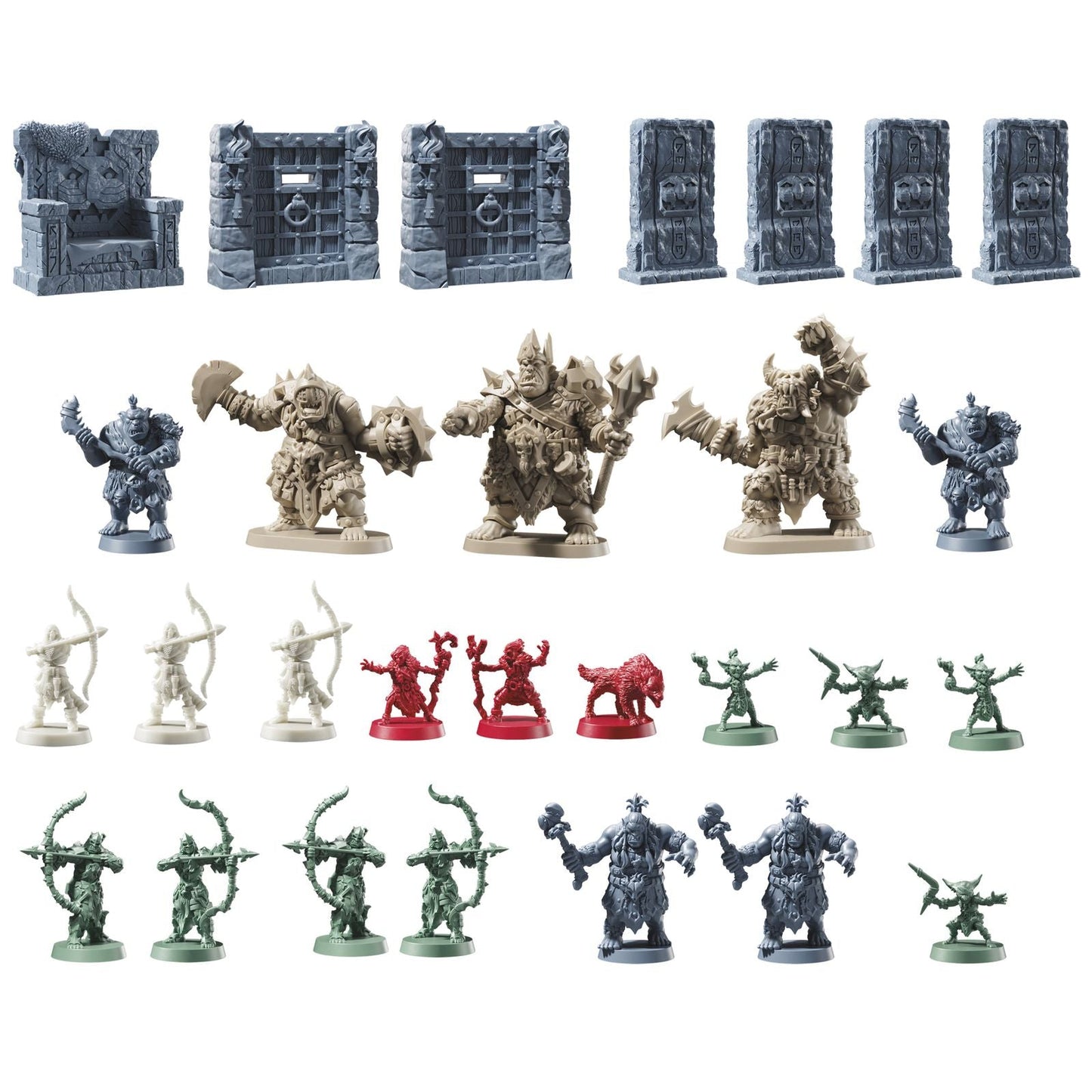AGAINST THE OGRE HORDE - ENGLISH QUEST PACK FOR HEROQUEST - HASBRO GAMING