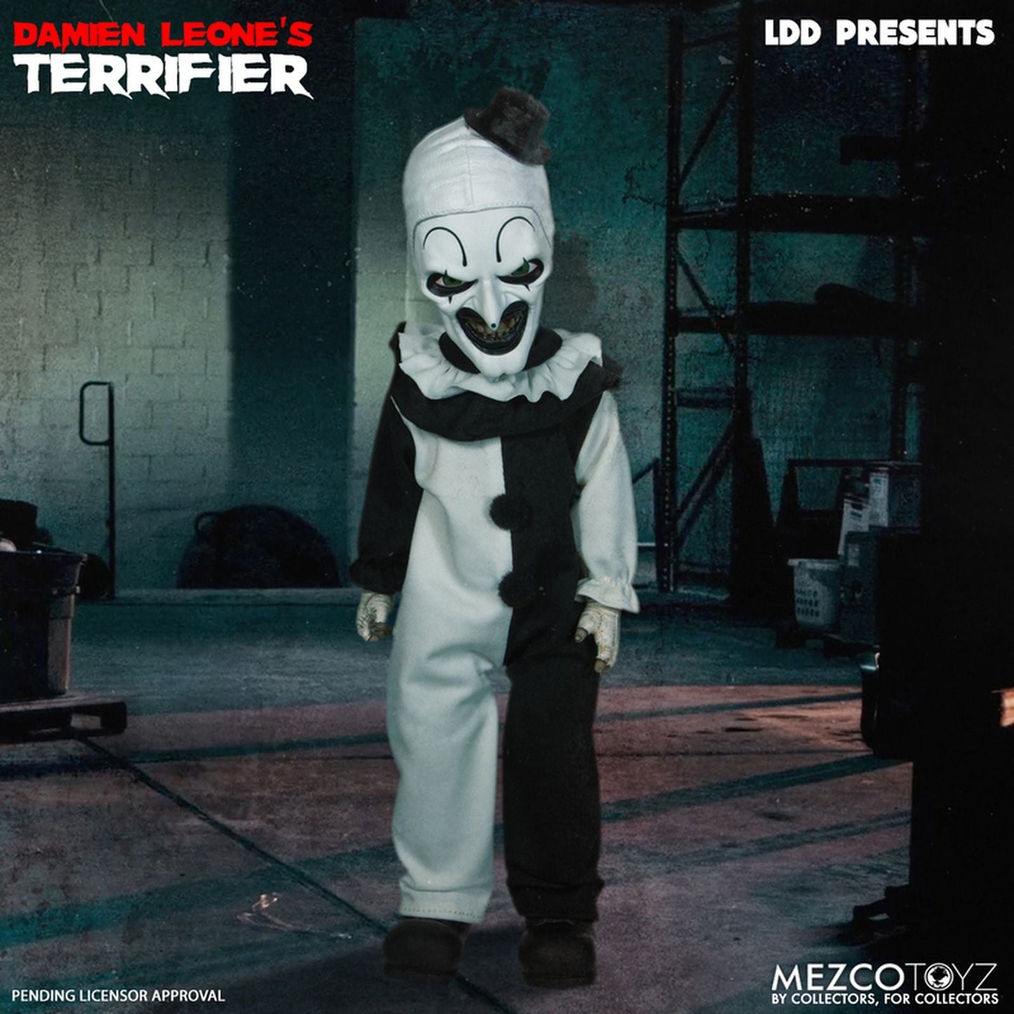 ART THE CLOWN FIGURA 27 CM TERRIFIER LIVING DEAD DOLLS RE-RUN