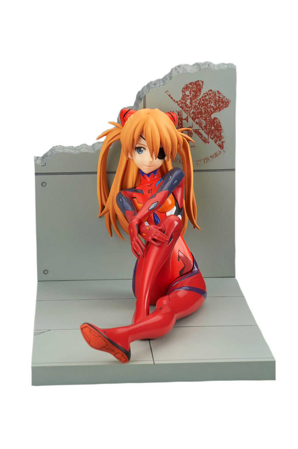 ASUKA SHIKINAMI LANGLEY PLUGSUIT VERSION NEW MOVIE EDITION FIGURA 11,5 CM REBUILD OF EVANGELION