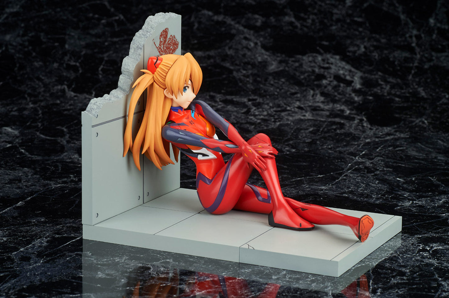 ASUKA SHIKINAMI LANGLEY PLUGSUIT VERSION NEW MOVIE EDITION FIGURA 11,5 CM REBUILD OF EVANGELION