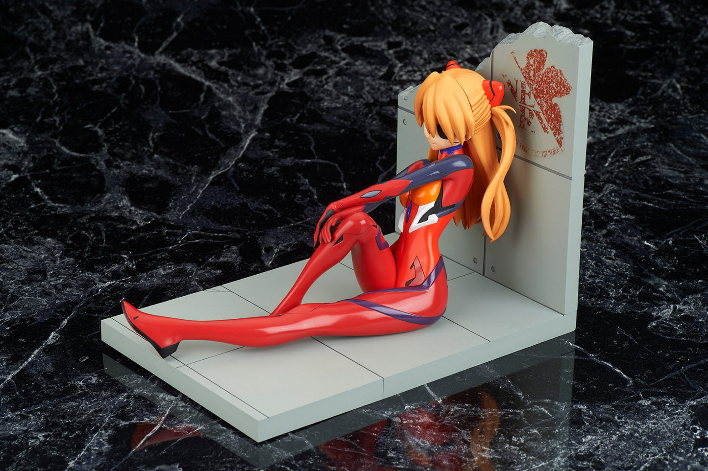 ASUKA SHIKINAMI LANGLEY PLUGSUIT VERSION NEW MOVIE EDITION FIGURA 11,5 CM REBUILD OF EVANGELION
