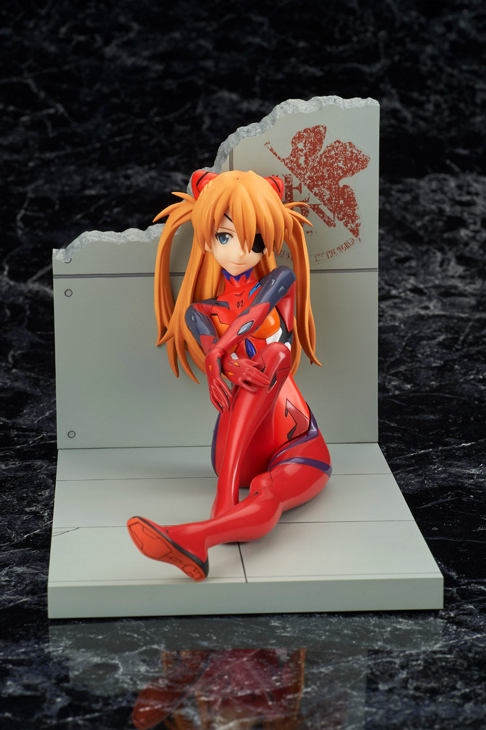 ASUKA SHIKINAMI LANGLEY PLUGSUIT VERSION NEW MOVIE EDITION FIGURA 11,5 CM REBUILD OF EVANGELION