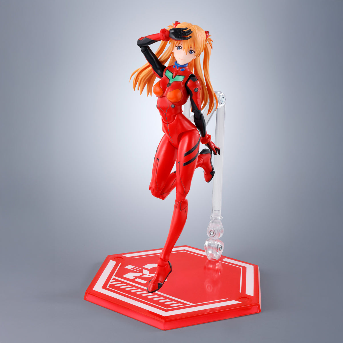 ASUKA SHINIKAMI LANGLEY FIGURA 13,5 CM EVANGELION 30TH ANNIVERSARY S.H. FIGUARTS