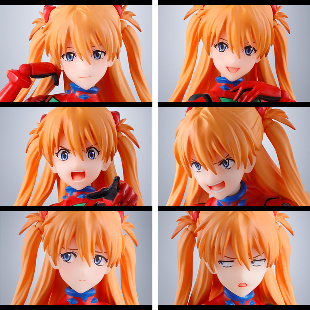 ASUKA SHINIKAMI LANGLEY FIGURA 13,5 CM EVANGELION 30TH ANNIVERSARY S.H. FIGUARTS