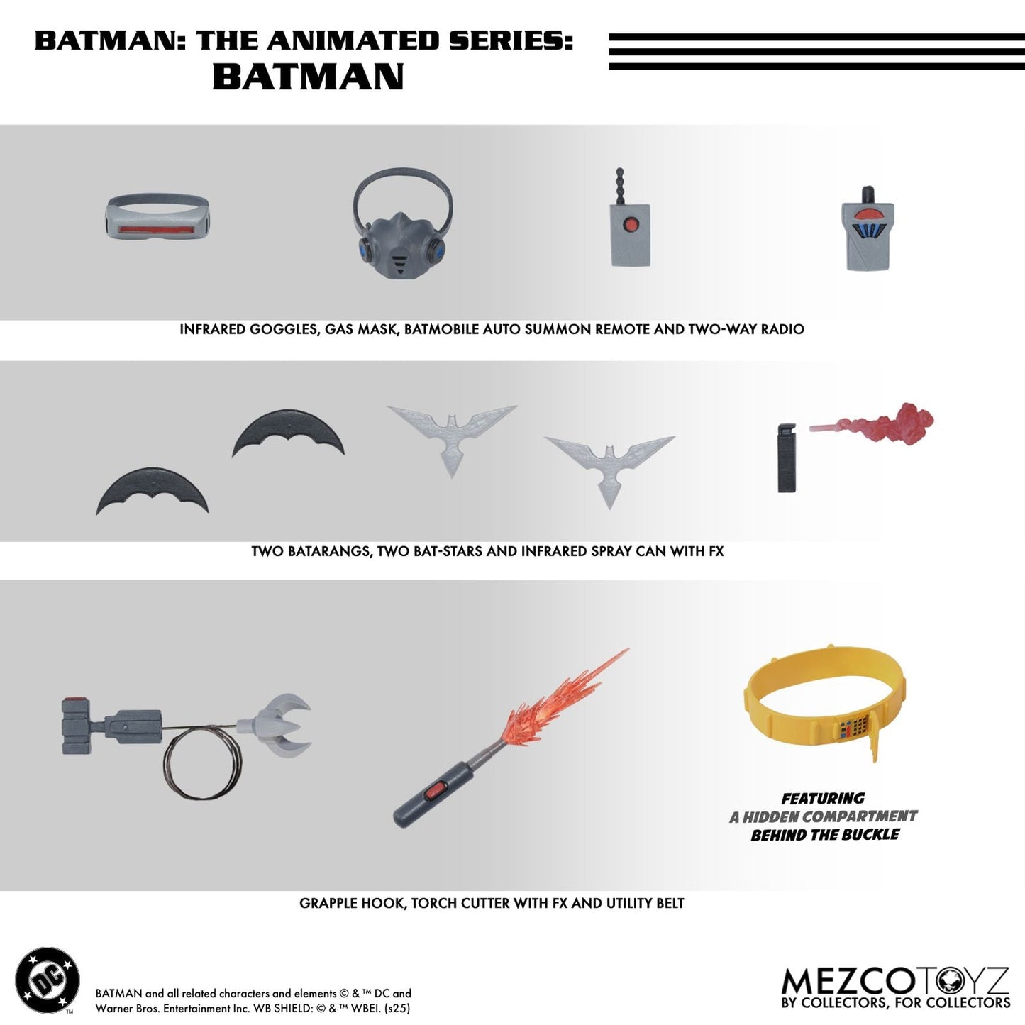 BATMAN FIGURA 17 CM BATMAN: THE ANIMATED SERIES ONE:12 COLLECTIVE