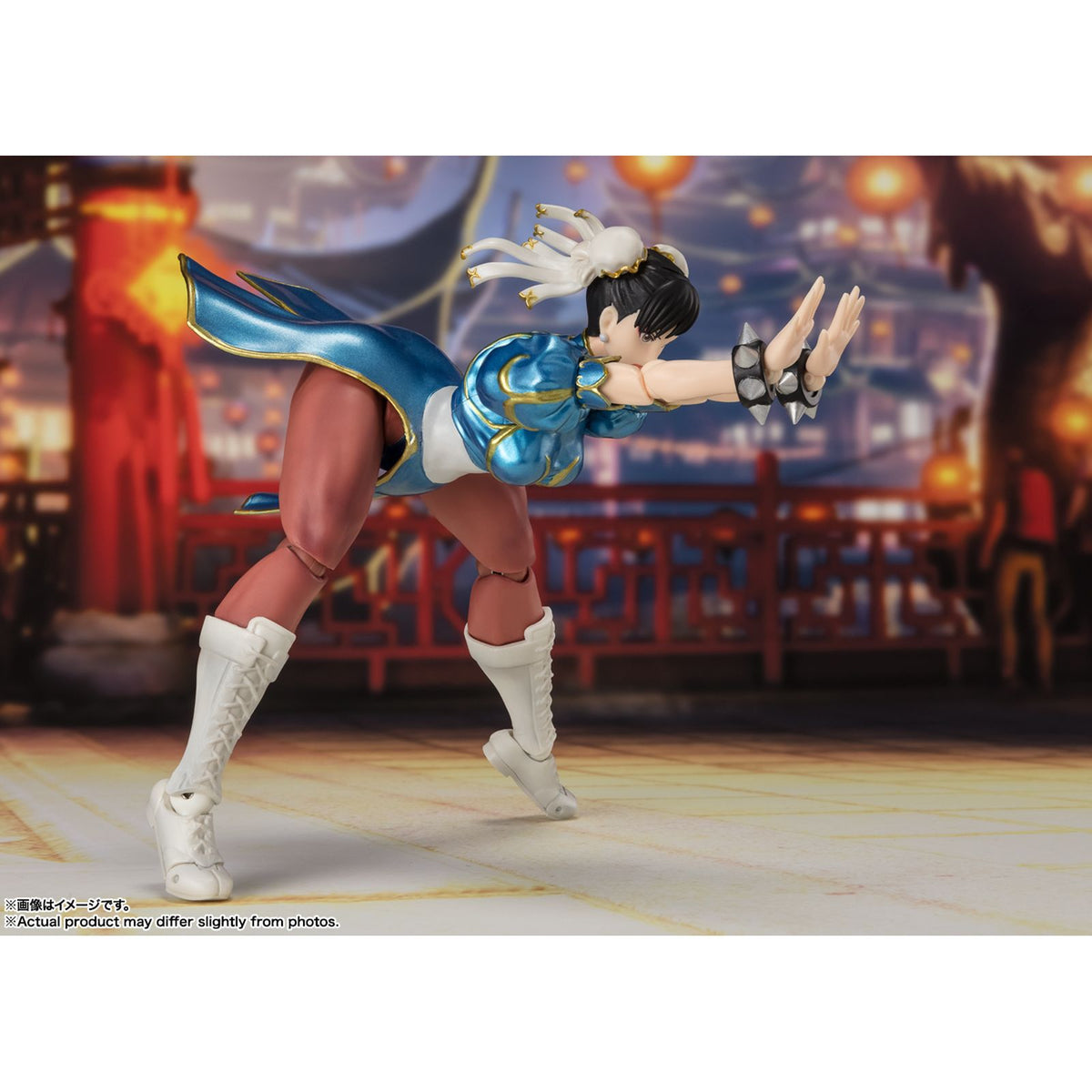 CHUN-LI OUTFIT 2 VER. FIG. 14,5 CM STREET FIGHTER SERIES SH FIGUARTS - Z POP Toys