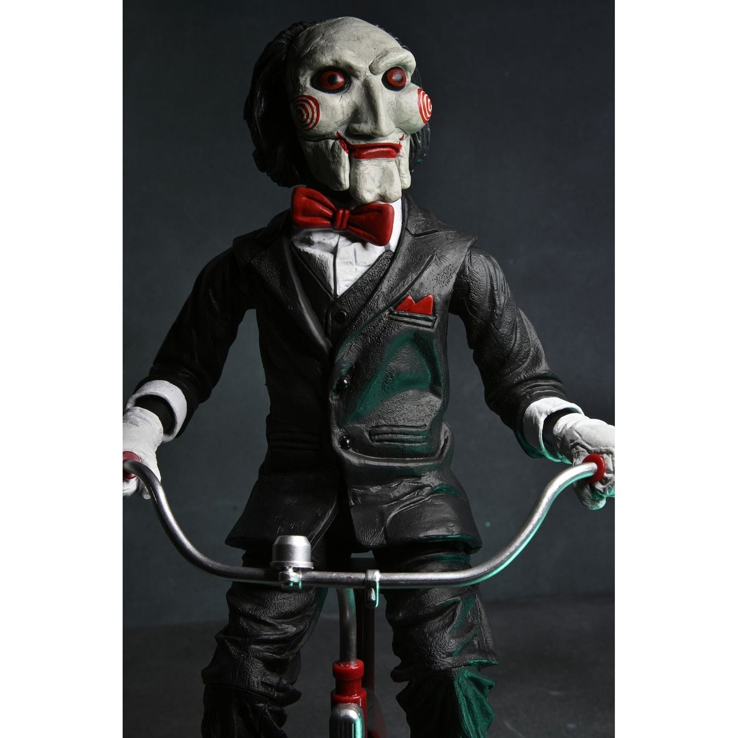BILLY THE PUPPET WITH SOUND RIDING TRICYCLE VERSION FIGURA 33 CM SAW RE-RUN