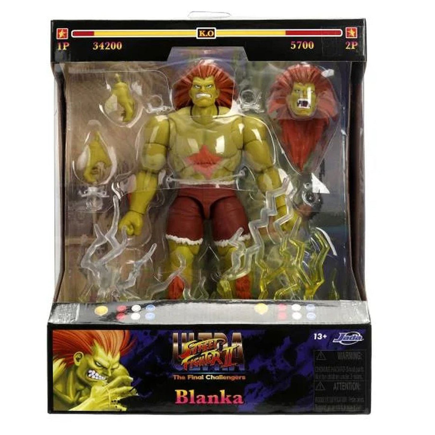 BLANKA FIGURA 19 CM ULTRA STREET FIGHTER II: THE FINAL CHALLENGERS