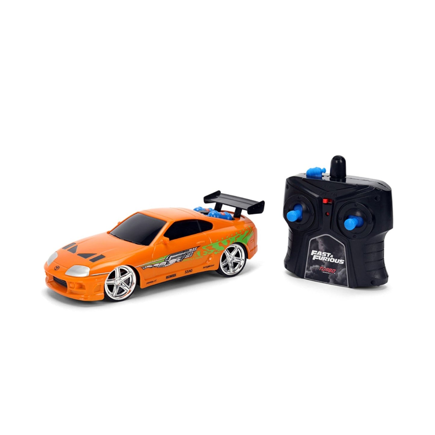 BRIAN'S TOYOTA SUPRA NITRO POWERED RADIOCONTROL FAST & FURIOUS X: PART 2 RC TURBO RACER 1/24 SCALE
