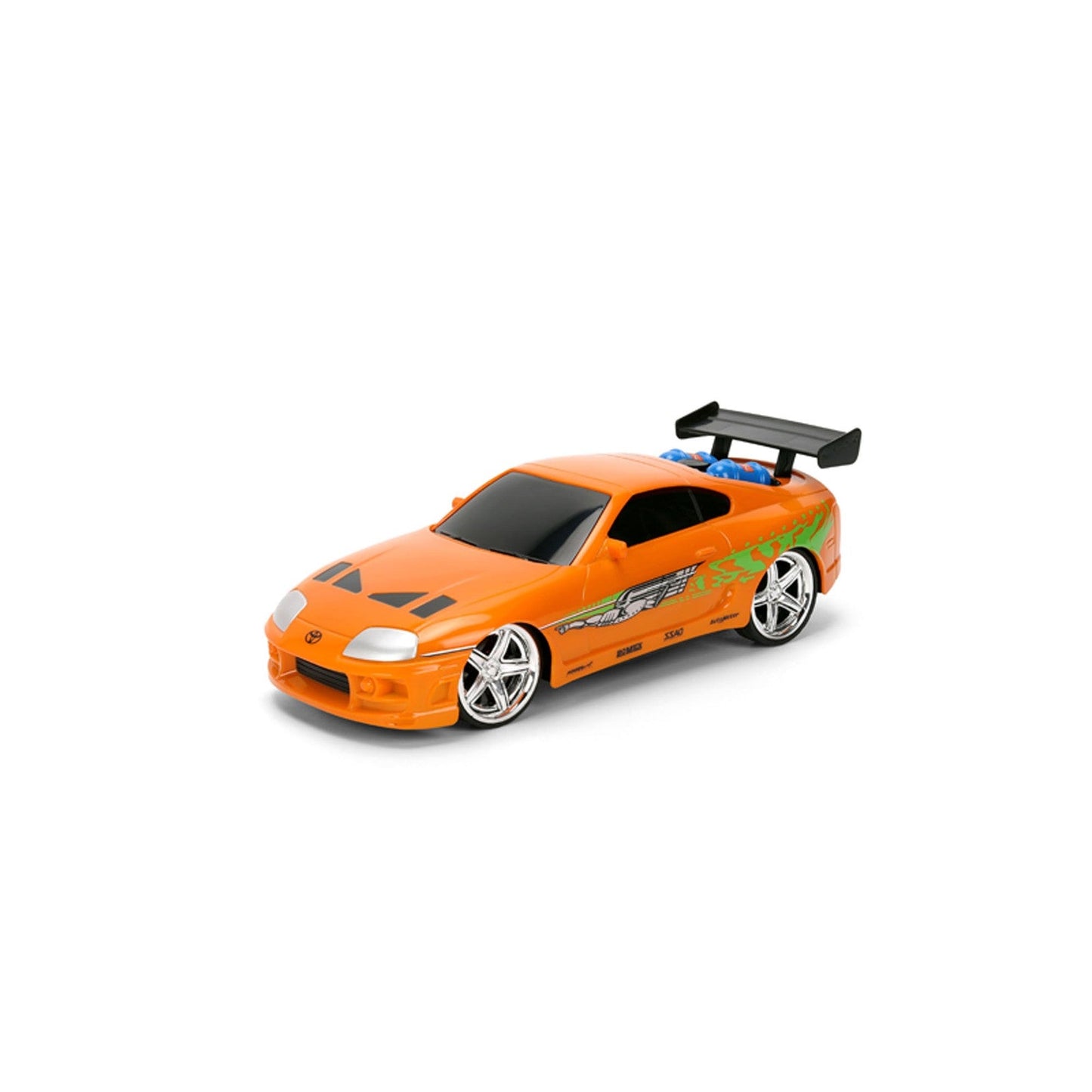 BRIAN'S TOYOTA SUPRA NITRO POWERED RADIOCONTROL FAST & FURIOUS X: PART 2 RC TURBO RACER 1/24 SCALE