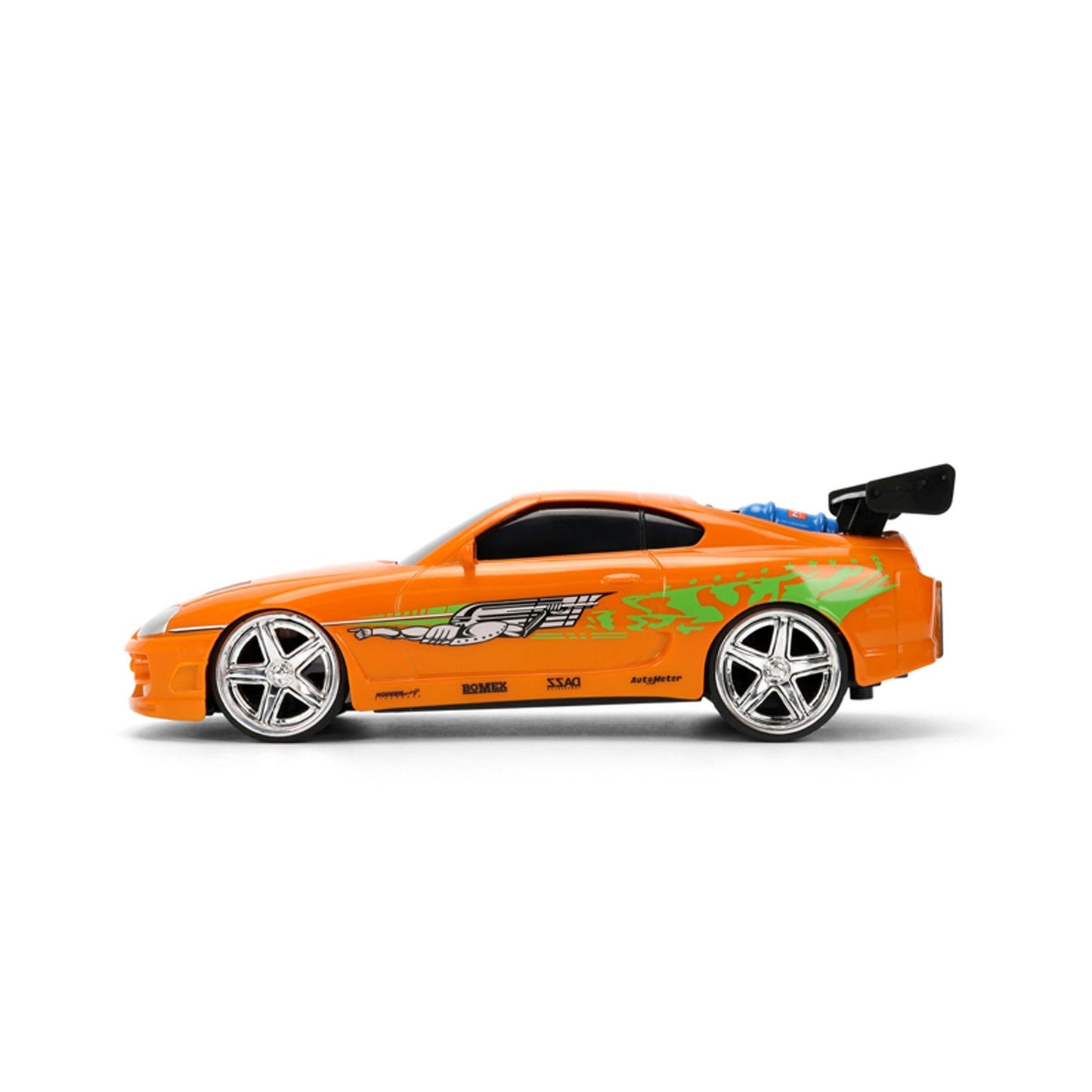 BRIAN'S TOYOTA SUPRA NITRO POWERED RADIOCONTROL FAST & FURIOUS X: PART 2 RC TURBO RACER 1/24 SCALE