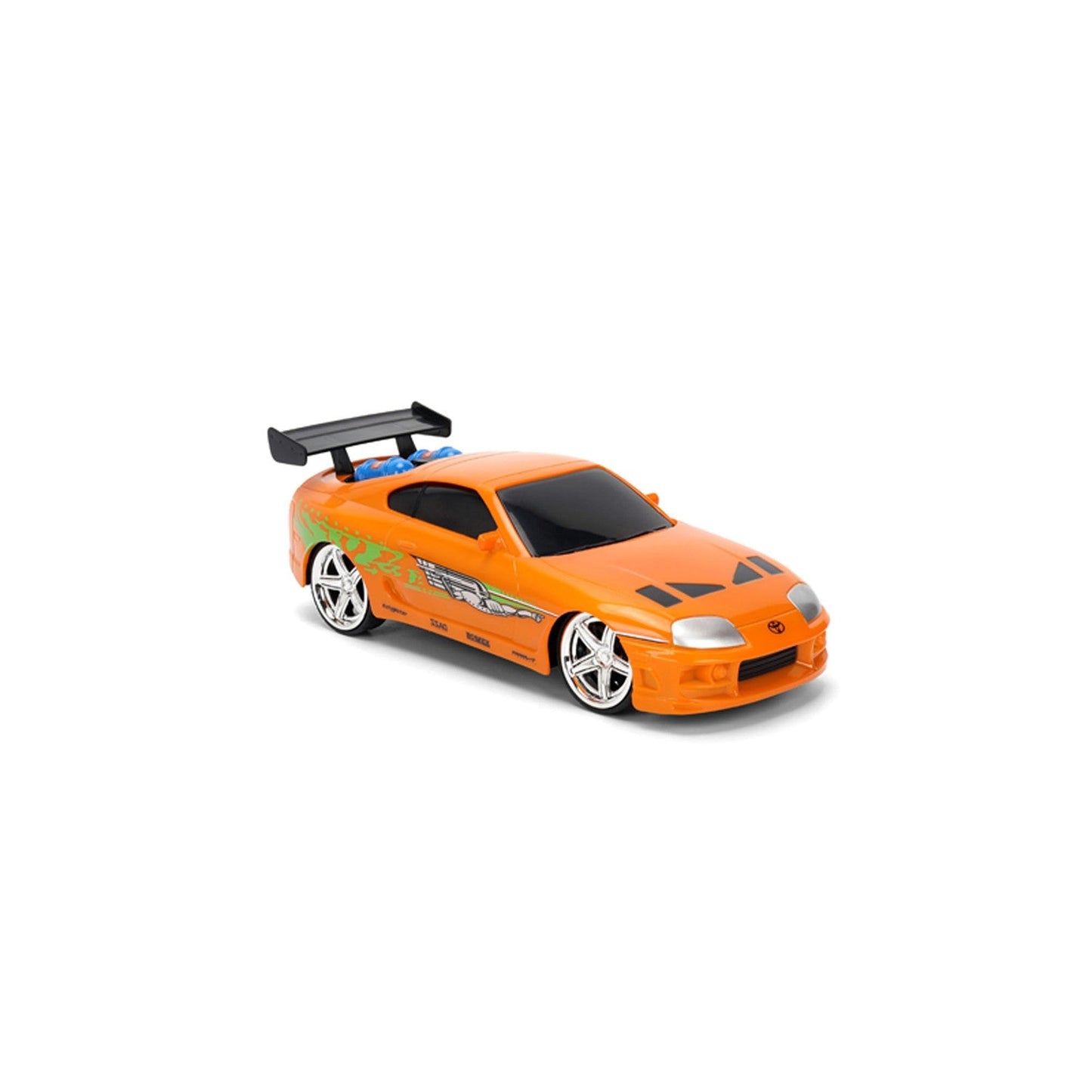 BRIAN'S TOYOTA SUPRA NITRO POWERED RADIOCONTROL FAST & FURIOUS X: PART 2 RC TURBO RACER 1/24 SCALE