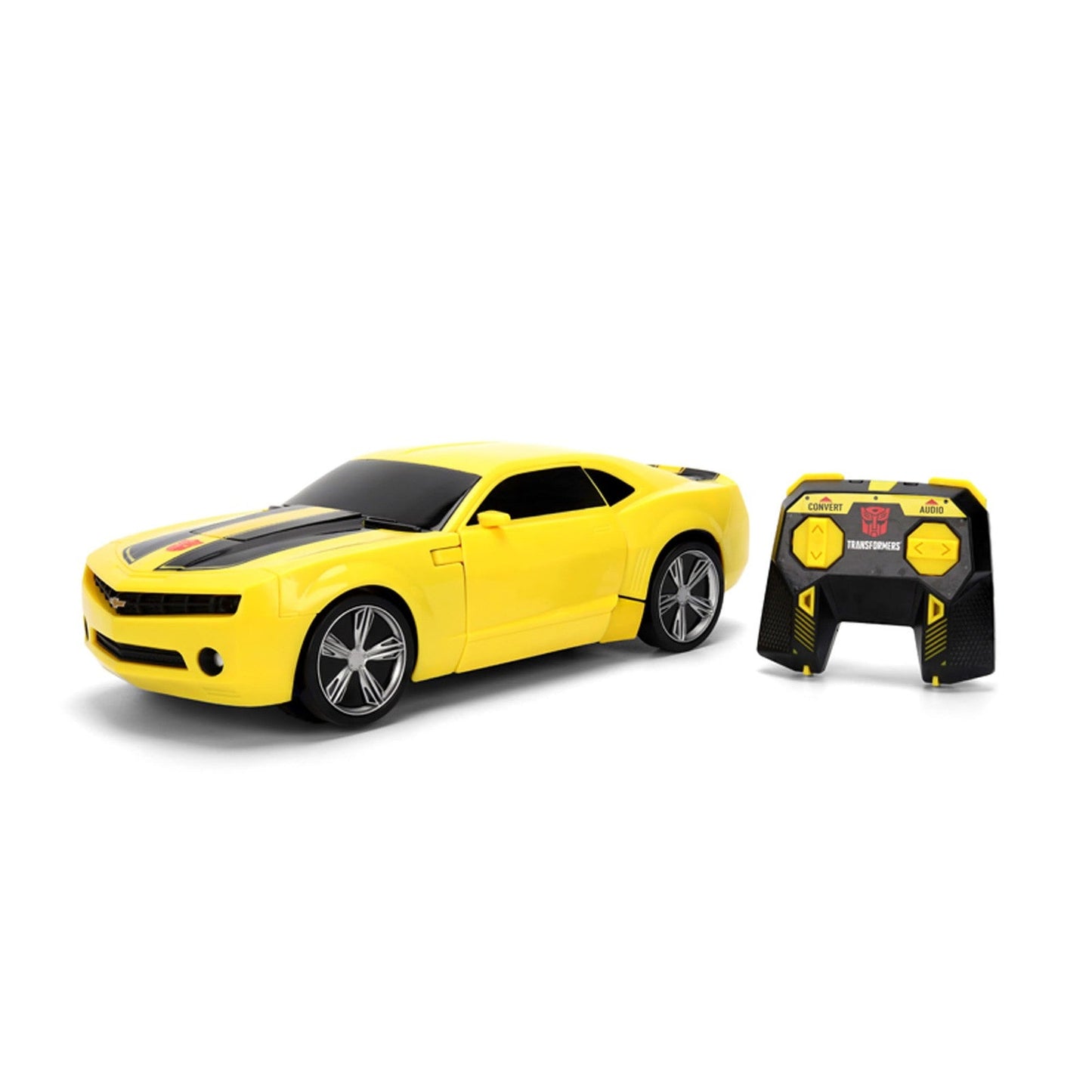 BUMBLEBEE CONVERTING RADIOCONTROL 27 CM TRANSFORMERS RC TURBO RACER