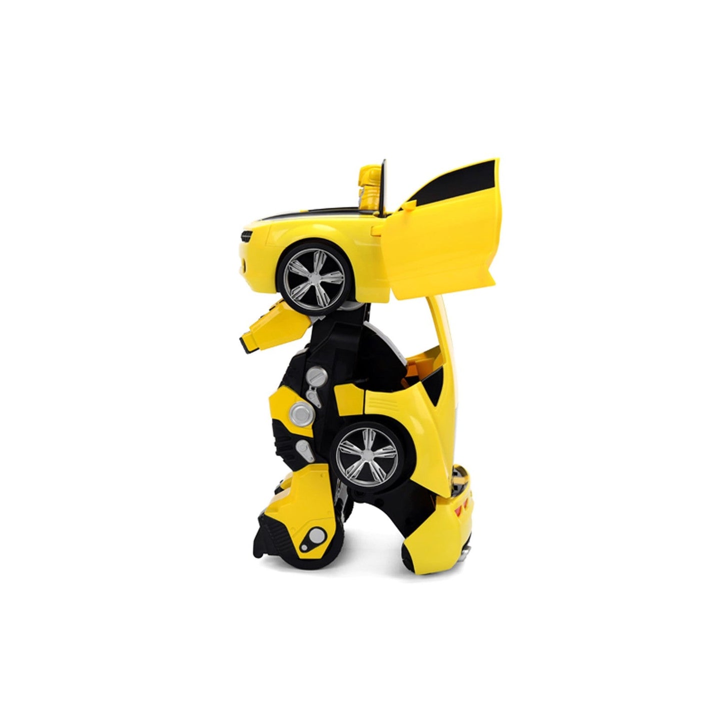 BUMBLEBEE CONVERTING RADIOCONTROL 27 CM TRANSFORMERS RC TURBO RACER