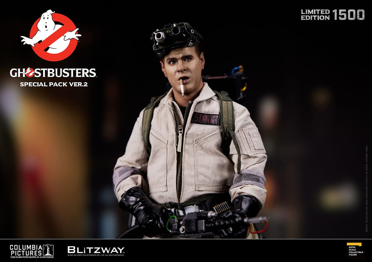 Blitzway - Pack de 4 Figuras Premium 1/6 Los Cazafantasmas Ver. 2