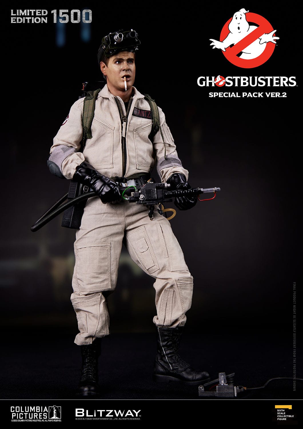 Blitzway - Pack de 4 Figuras Premium 1/6 Los Cazafantasmas Ver. 2
