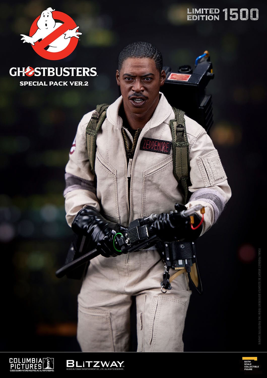 Blitzway - Pack de 4 Figuras Premium 1/6 Los Cazafantasmas Ver. 2