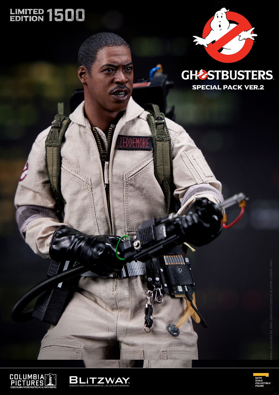 Blitzway - Pack de 4 Figuras Premium 1/6 Los Cazafantasmas Ver. 2