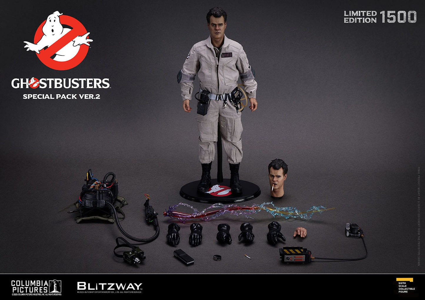Blitzway - Pack de 4 Figuras Premium 1/6 Los Cazafantasmas Ver. 2