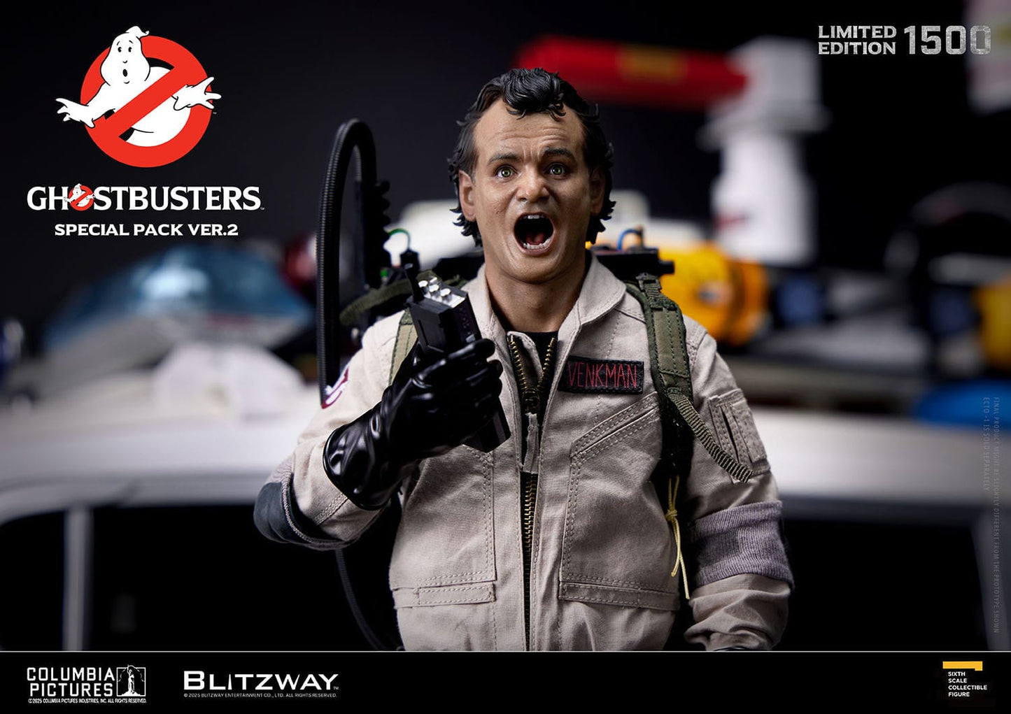 Blitzway - Pack de 4 Figuras Premium 1/6 Los Cazafantasmas Ver. 2