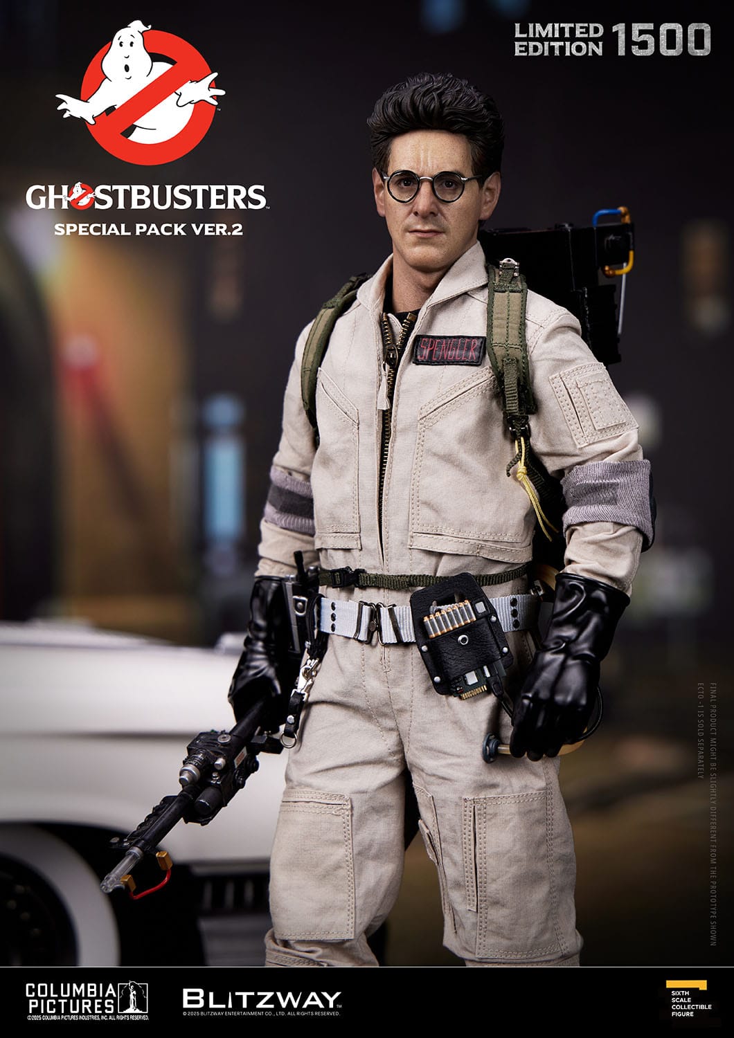 Blitzway - Pack de 4 Figuras Premium 1/6 Los Cazafantasmas Ver. 2