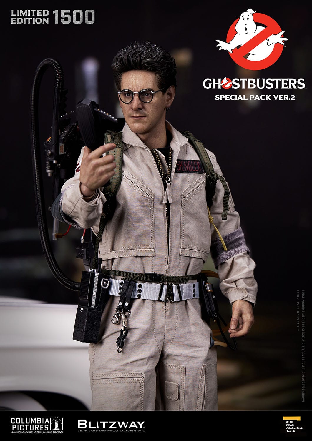 Blitzway - Pack de 4 Figuras Premium 1/6 Los Cazafantasmas Ver. 2