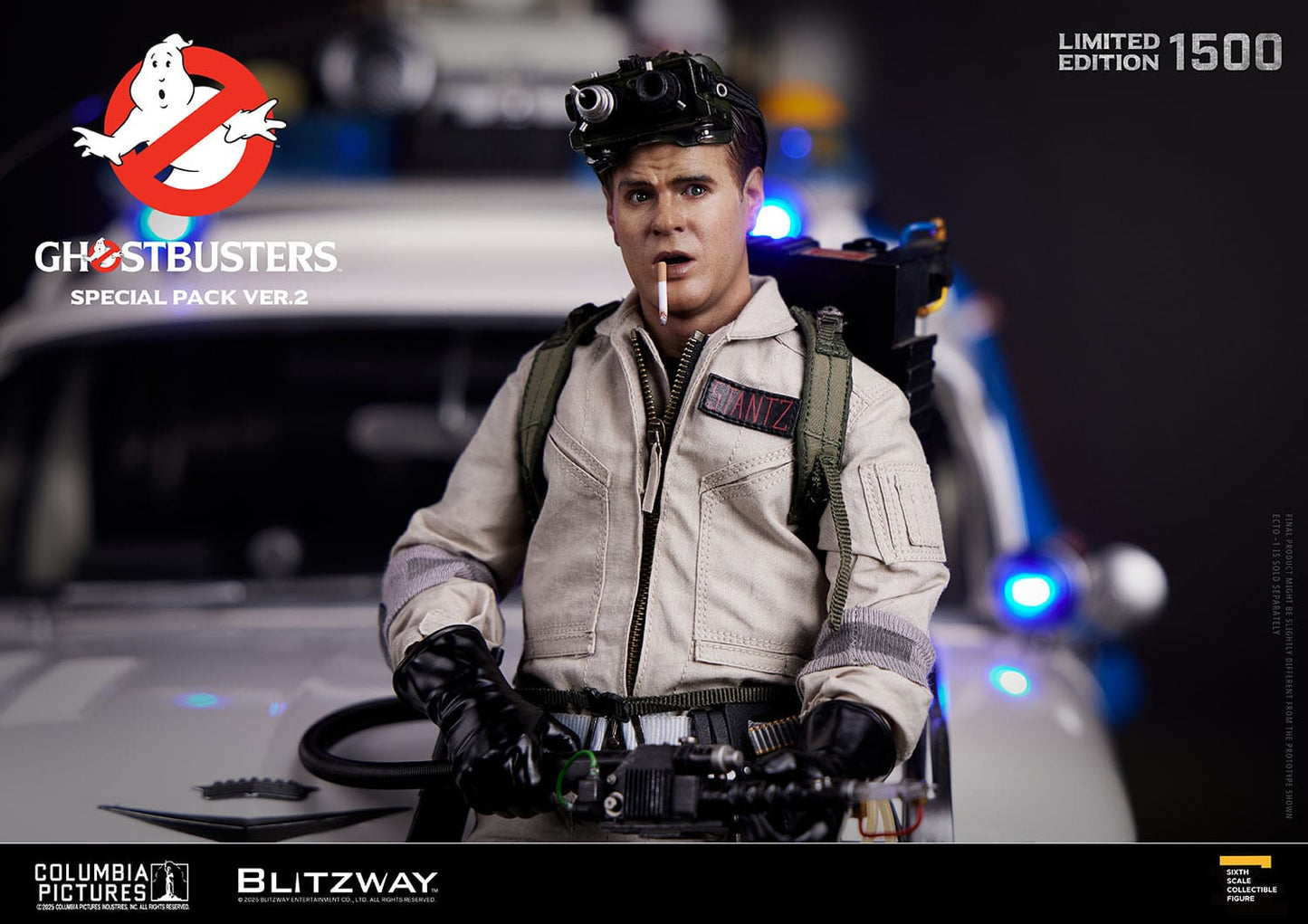 Blitzway - Pack de 4 Figuras Premium 1/6 Los Cazafantasmas Ver. 2