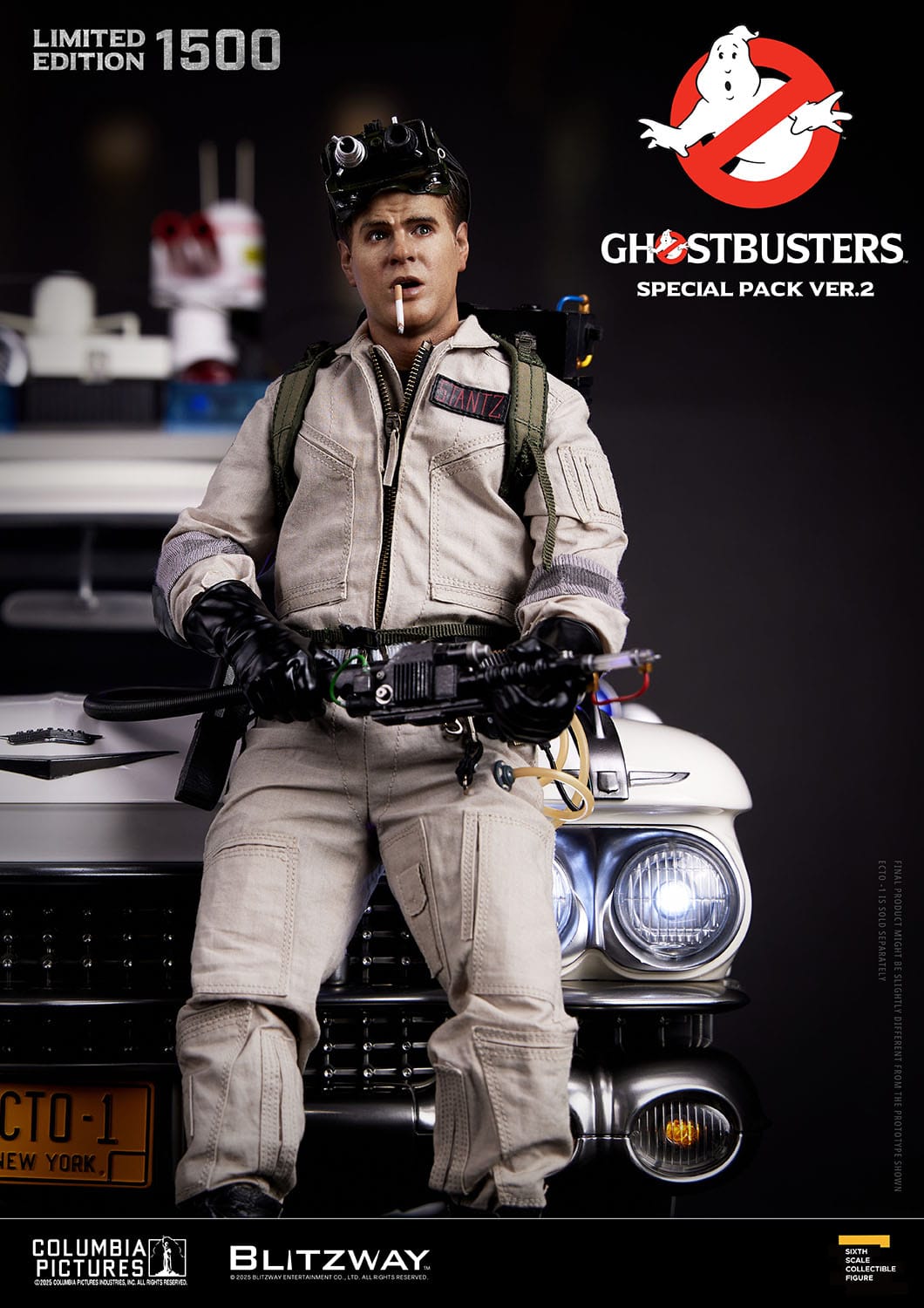Blitzway - Pack de 4 Figuras Premium 1/6 Los Cazafantasmas Ver. 2