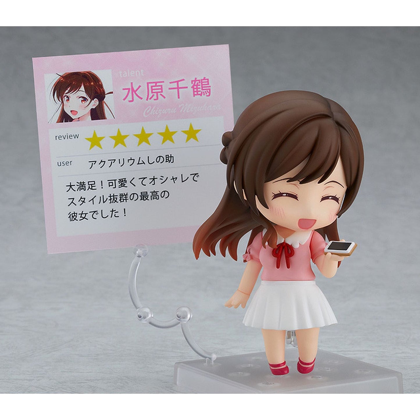 CHIZURU MIZUHARA FIGURA 10 CM RENT-A-GIRLFRIEND NENDOROID RE-RUN