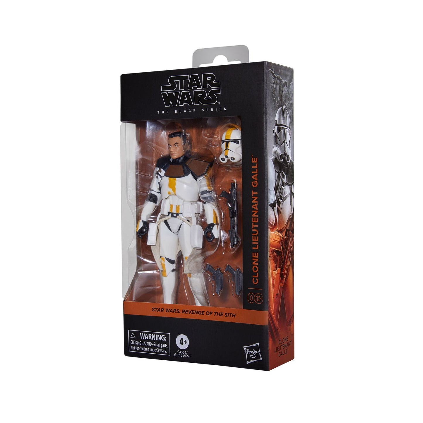 CLONE LIEUTENANT GALLE FIGURA 15 CM STAR WARS: REVENGE OF THE SITH THE BLACK SERIES