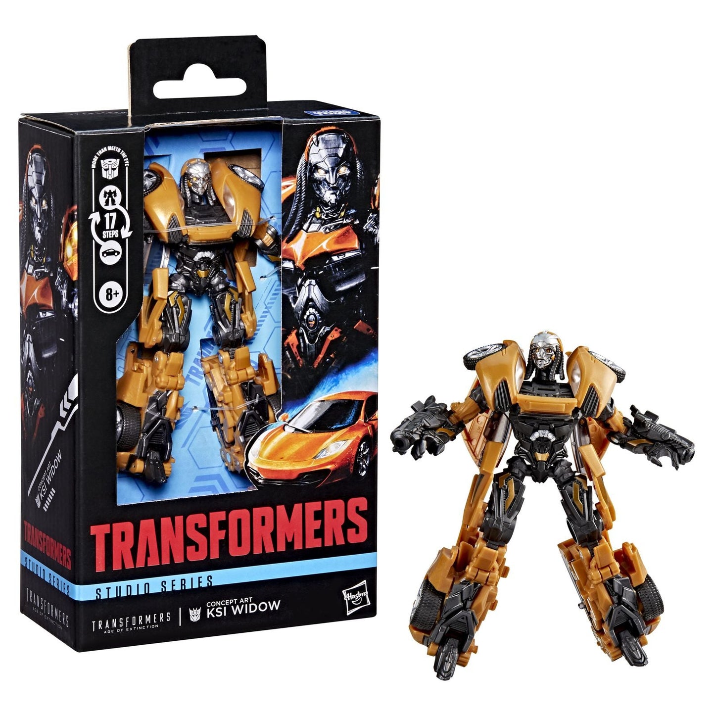 CONCEPT ART KSI WIDOW DELUXE CLASS FIGURA 11.5 CM TRANSFORMERS: AGE OF EXTINCTION STUDIO SERIES