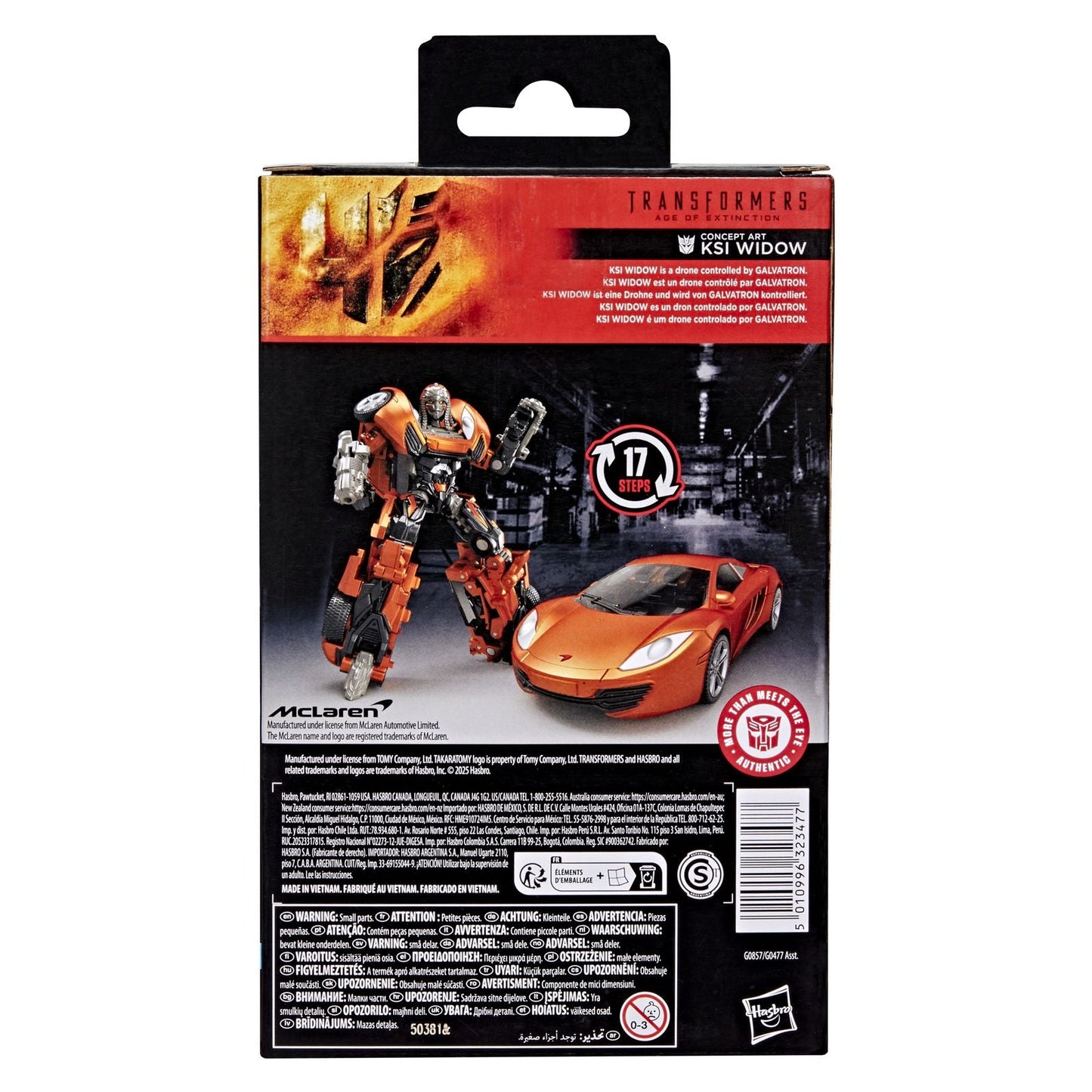 CONCEPT ART KSI WIDOW DELUXE CLASS FIGURA 11.5 CM TRANSFORMERS: AGE OF EXTINCTION STUDIO SERIES
