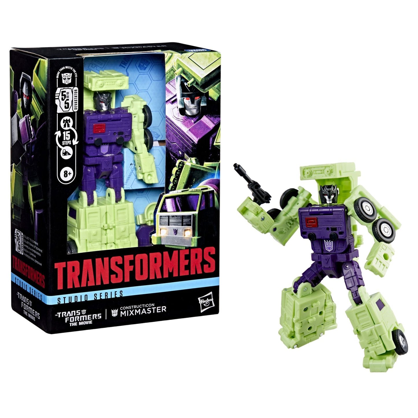 CONSTRUCTICON MIXMASTER VOYAGER CLASS FIGURA 14 CM TRANSFORMERS: THE MOVIE STUDIO SERIES