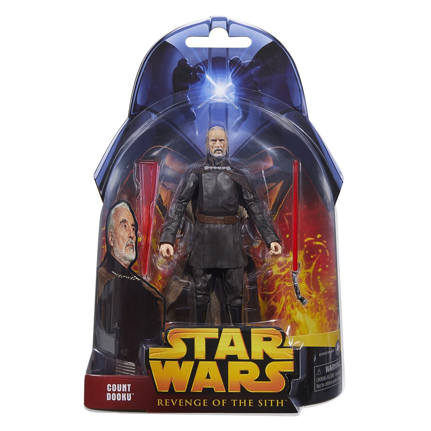 COUNT DOOKU FIGURA 15 CM STAR WARS REVENGE OF THE SITH THE BLACK SERIES