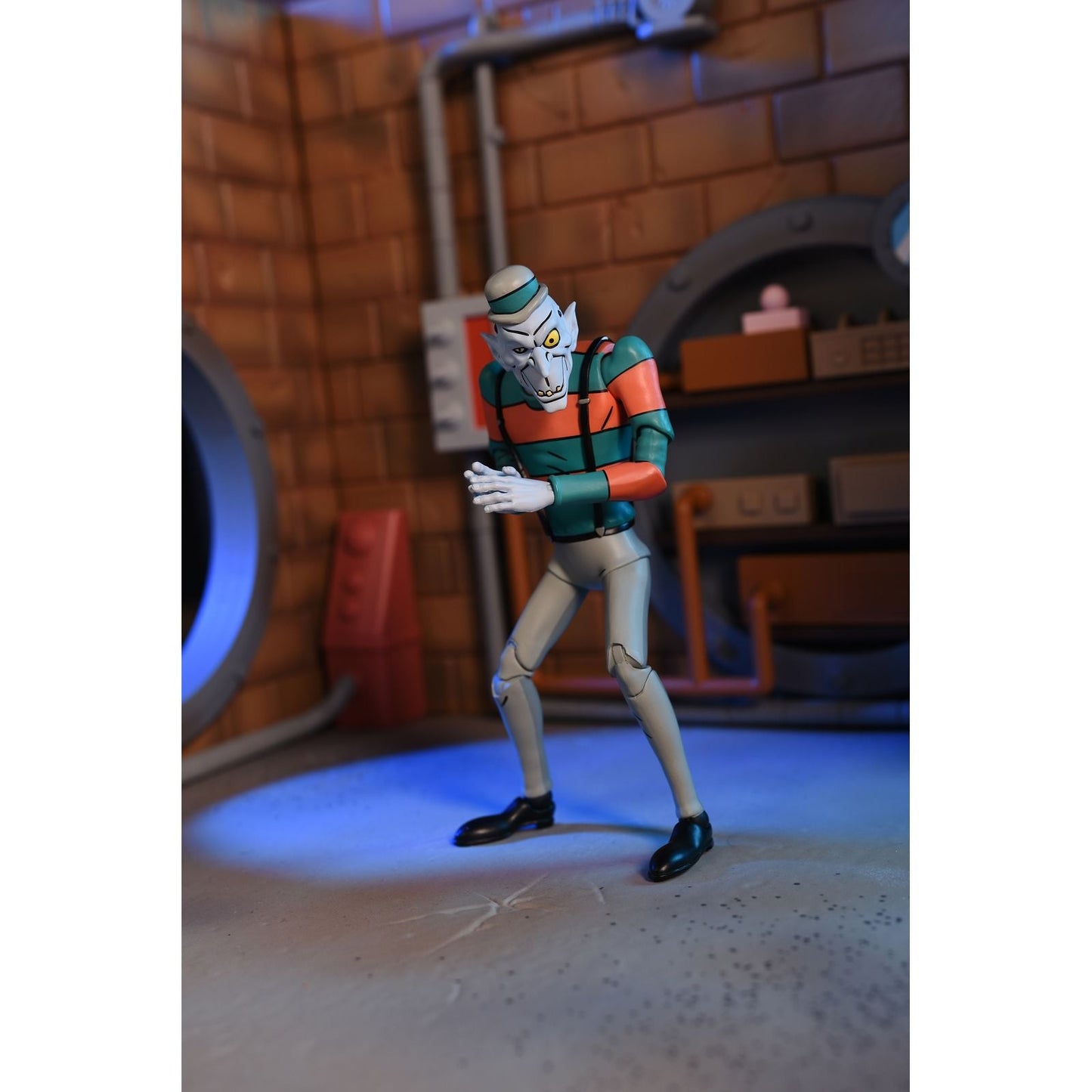 CREEPY EDDIE & SHIBANO SAMA 2 PACK SCALE ACTION FIGURAS 18 CM TEENAGE MUTANT NINJA TURTLES SATURDAY MORNING ADVENTURES