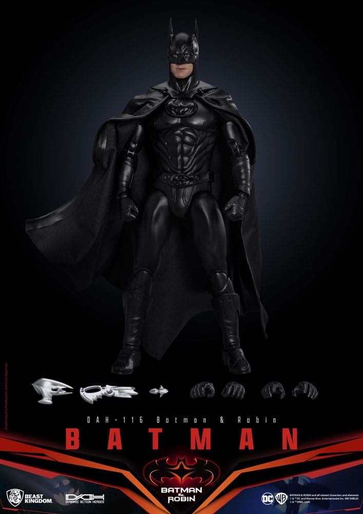 DC Comics Figura Dynamic 8ction Heroes 1/9 Batman (Batman & Robin) 21 cm