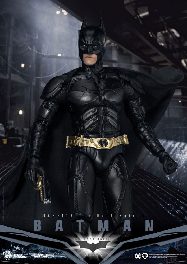 DC Comics Figura Dynamic 8ction Heroes 1/9 Batman (The Dark Knight) 21 cm