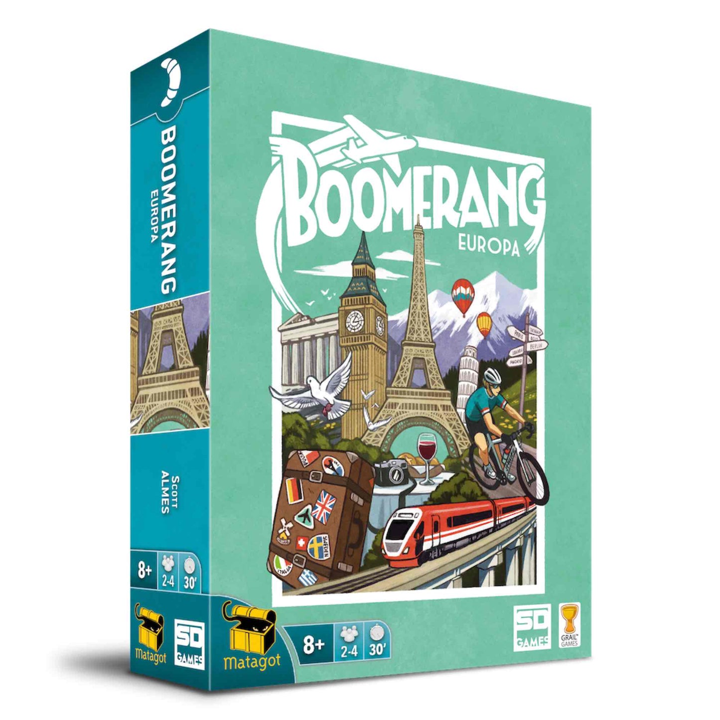 JUEGO DE MESA BOOMERANG EUROPA PEGI 8