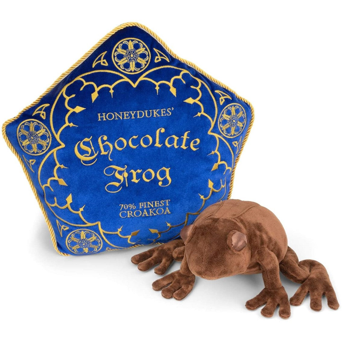 PELUCHE THE NOBLE COLLECTION HARRY POTTER RANA DE CHOCOLATE + COJIN - Z POP Toys