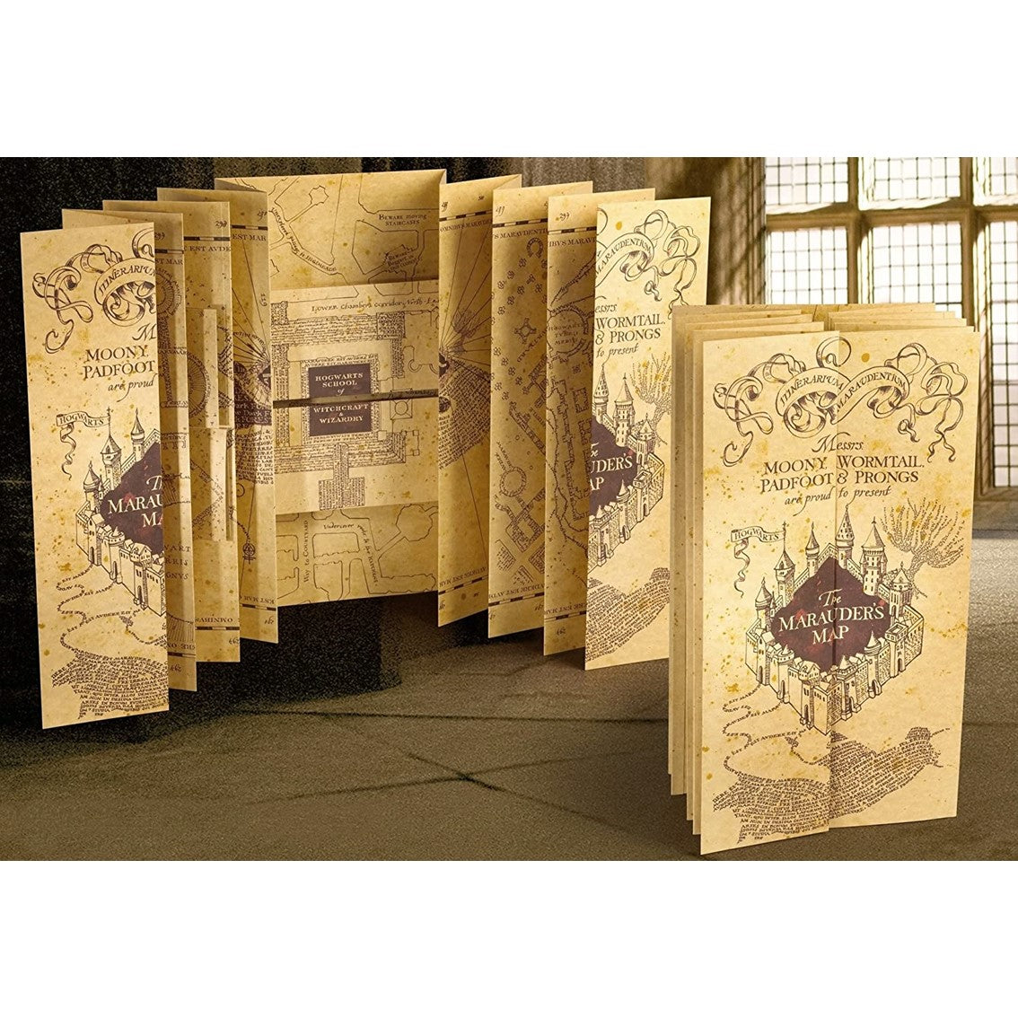 REPLICA THE NOBLE COLLECTION HARRY POTTER MAPA DEL MERODEADOR - Z POP Toys