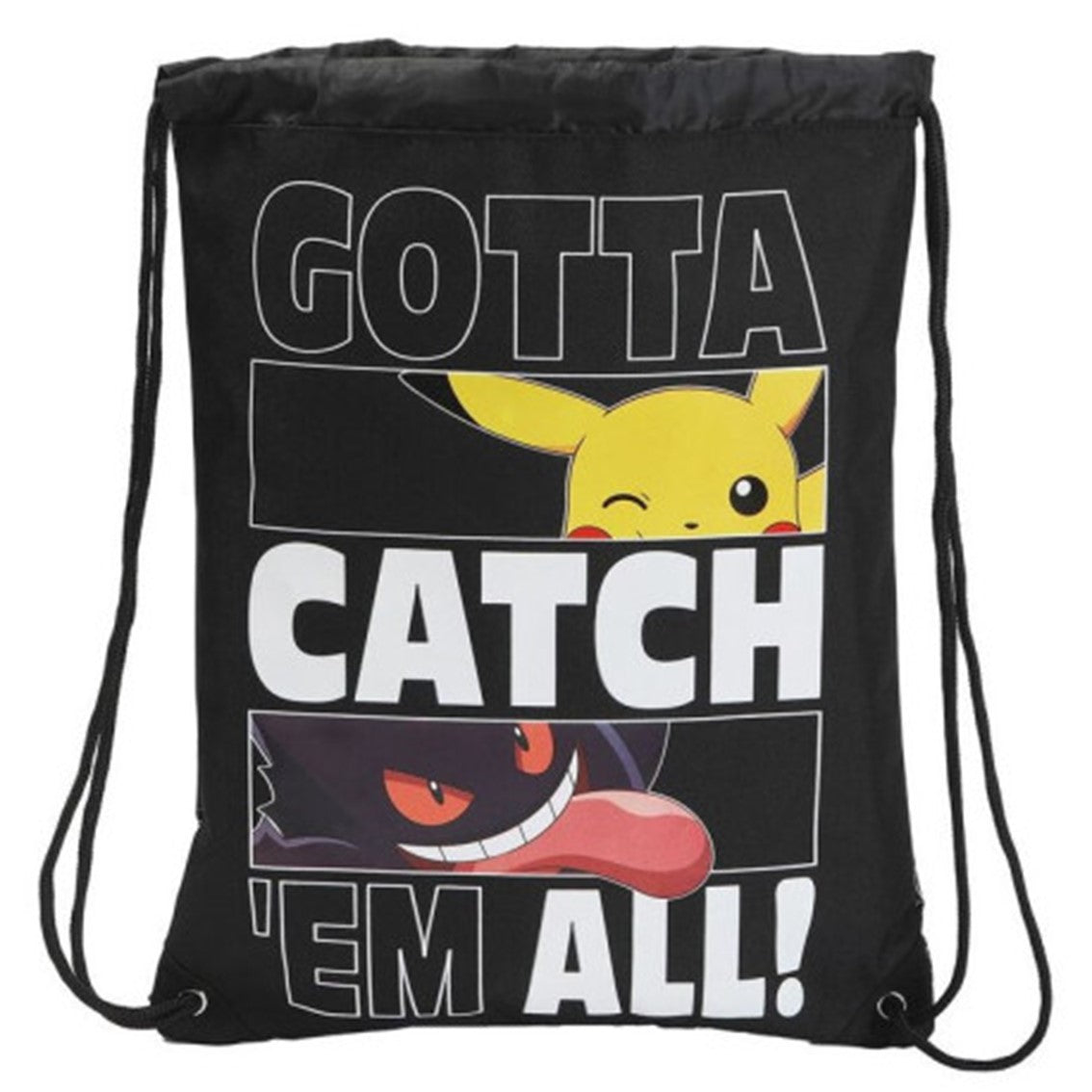 SACO MOCHILA CYP BRANDS POKEMON GOTTA CATCH EM ALL!