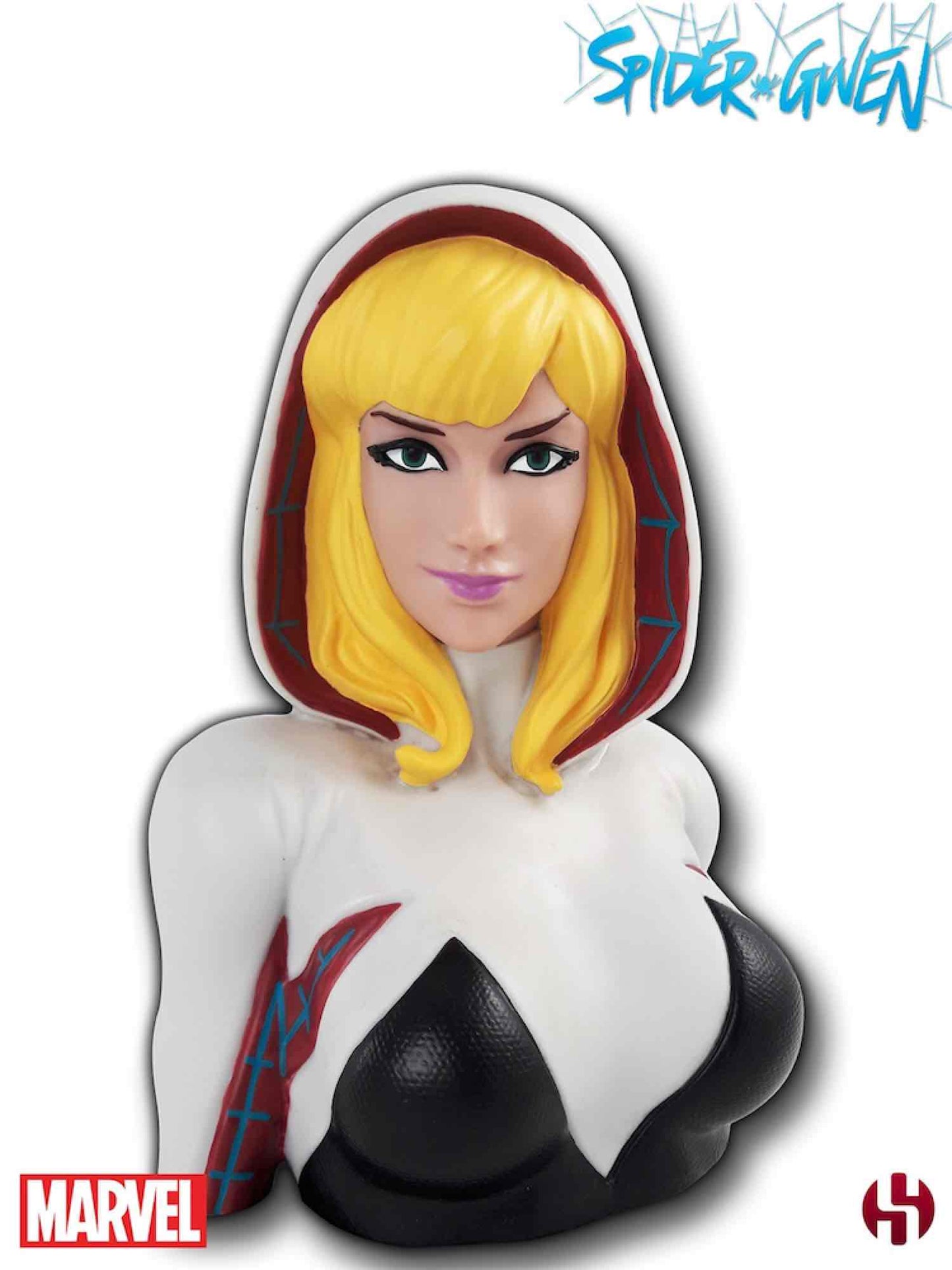 FIGURA HUCHA SEMIC STUDIOS MARVEL SPIDERMAN SPIDER - GWEN DELUXE