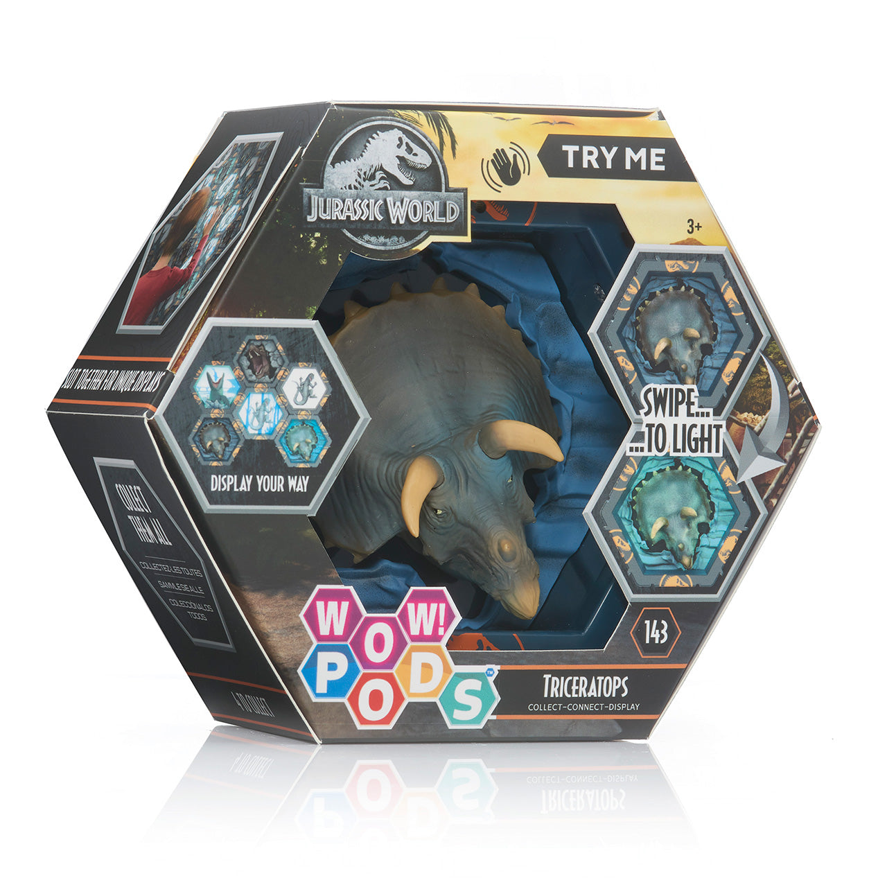 FIGURA WOW! POD JURASSIC WORLD DOMINION TRICERATOPS