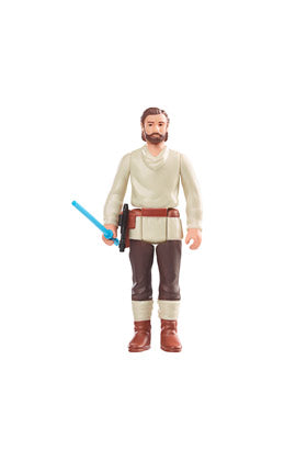 FIGURA HASBRO OBI WAN KENOBI WANDERING JEDI STAR WARS RETRO COLLECTION