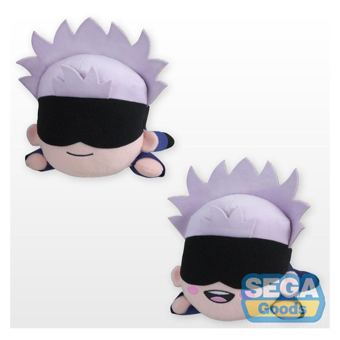 PELUCHE GOOD SMILE COMPANY NESOBERI PLUSH JUJUTSU KAISEN SATORU GOJO SET NORMAL O SONRIENDO