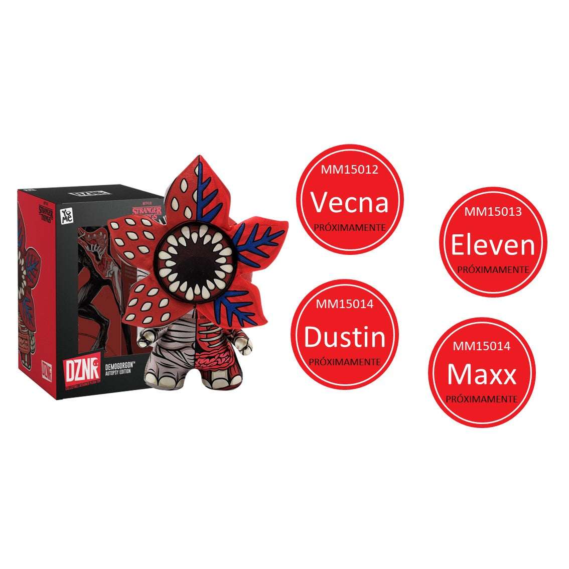PELUCHE DZNR STRANGER THINGS 1 UNIDAD ALEATORIA - Z POP Toys