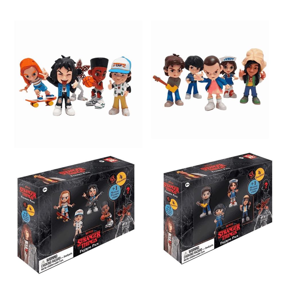 PACK DE 5 FIGURAS YUME STRANGER THINGS